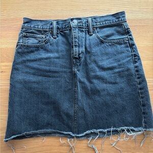 Levi’s Black Denim Skirt
